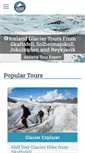 Mobile Screenshot of glacierguides.is